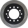 CENTRIC PARTS SLOTTED ROTOR