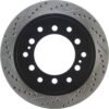 CENTRIC PARTS SLOTTED ROTOR