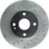 CENTRIC PARTS SLOTTED ROTOR