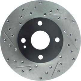 CENTRIC PARTS SLOTTED ROTOR