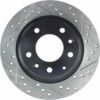 CENTRIC PARTS SLOTTED ROTOR