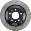 CENTRIC PARTS SLOTTED ROTOR