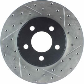 CENTRIC PARTS SLOTTED ROTOR