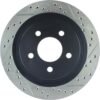 CENTRIC PARTS SLOTTED ROTOR
