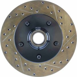 CENTRIC PARTS SLOTTED ROTOR