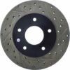 CENTRIC PARTS SLOTTED ROTOR