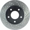 CENTRIC PARTS SLOTTED ROTOR
