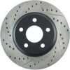 CENTRIC PARTS SLOTTED ROTOR