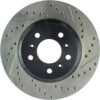 CENTRIC PARTS SLOTTED ROTOR