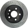 CENTRIC PARTS SLOTTED ROTOR
