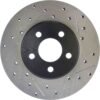 CENTRIC PARTS SLOTTED ROTOR