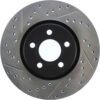 CENTRIC PARTS SLOTTED ROTOR