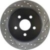 CENTRIC PARTS SLOTTED ROTOR