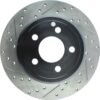 CENTRIC PARTS SLOTTED ROTOR