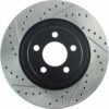 CENTRIC PARTS SLOTTED ROTOR