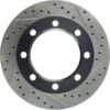 CENTRIC PARTS SLOTTED ROTOR