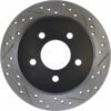 CENTRIC PARTS SLOTTED ROTOR