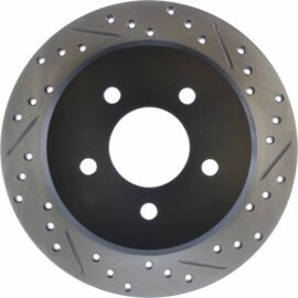 CENTRIC PARTS SLOTTED ROTOR