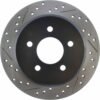 CENTRIC PARTS SLOTTED ROTOR