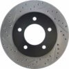 CENTRIC PARTS SLOTTED ROTOR