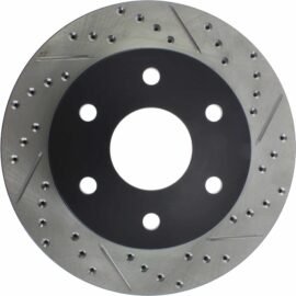 CENTRIC PARTS SLOTTED ROTOR