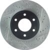 CENTRIC PARTS SLOTTED ROTOR