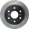 CENTRIC PARTS SLOTTED ROTOR