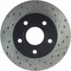 CENTRIC PARTS SLOTTED ROTOR