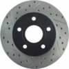 CENTRIC PARTS SLOTTED ROTOR
