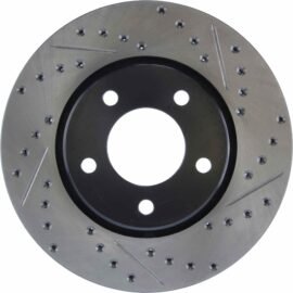 CENTRIC PARTS SLOTTED ROTOR