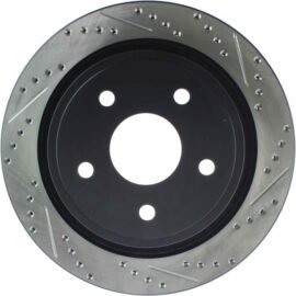 CENTRIC PARTS SLOTTED ROTOR