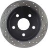 CENTRIC PARTS SLOTTED ROTOR