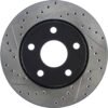 CENTRIC PARTS SLOTTED ROTOR
