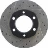 CENTRIC PARTS SLOTTED ROTOR