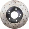 CENTRIC PARTS DRILLED ROTOR