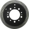 CENTRIC PARTS DRILLED ROTOR