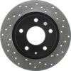 CENTRIC PARTS DRILLED ROTOR