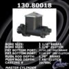 CENTRIC PARTS MASTER CYLINDER