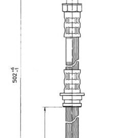 CENTRIC PARTS BRAKE HOSE