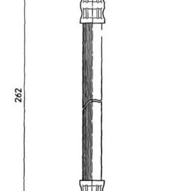 CENTRIC PARTS BRAKE HOSE