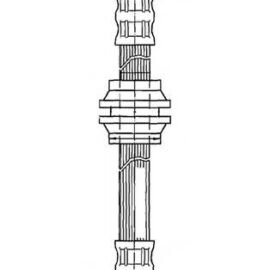 CENTRIC PARTS BRAKE HOSE