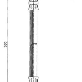 CENTRIC PARTS BRAKE HOSE