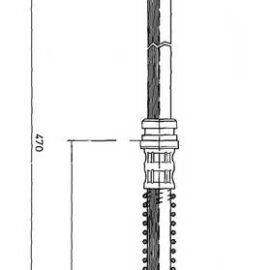 CENTRIC PARTS BRAKE HOSE