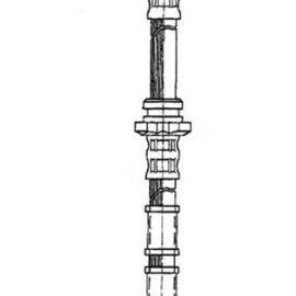 CENTRIC PARTS BRAKE HOSE