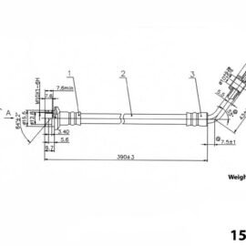 CENTRIC PARTS BRAKE HOSE
