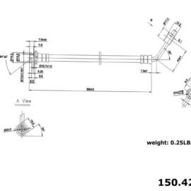 CENTRIC PARTS BRAKE HOSE