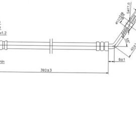 CENTRIC PARTS BRAKE HOSE