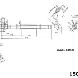 CENTRIC PARTS BRAKE HOSE