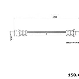 CENTRIC PARTS BRAKE HOSE