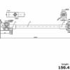 CENTRIC PARTS BRAKE HOSE